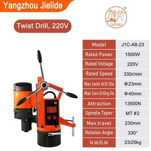 Versatile Magnetic Drills with Adjustable Speed for Various Applications