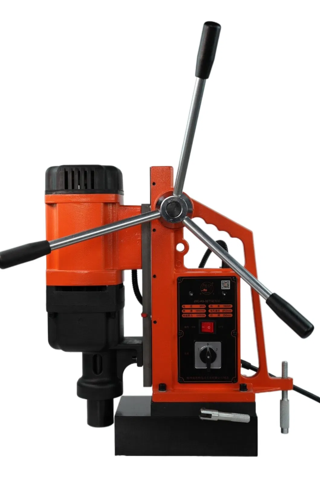 Heavy-Duty 32mm Twist Bit Magnetic Drill Press Machine