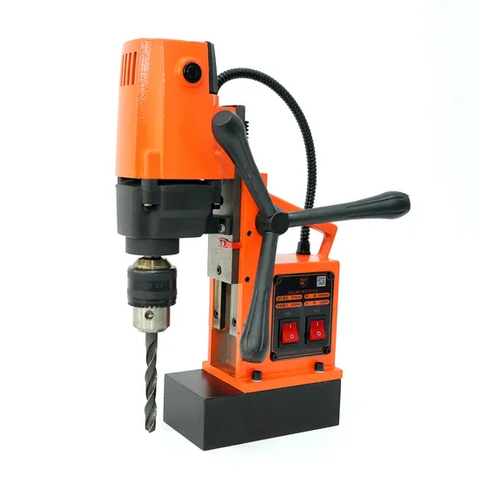 Industrial Grade Factory Sale 16mm Portable Water Magnetic Drilling Machine Vertical Bench Drill with Annular Cutter 220V