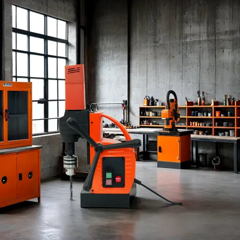 Portable Electric Magnetic Drill Machine Single Magnetic Seat Drill for Customized OEM Support Easy to Operate 240V