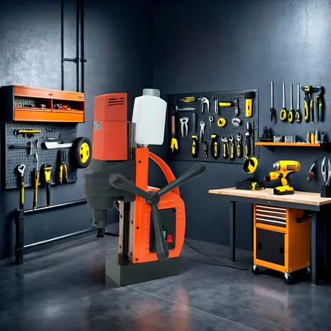 High-Power Magnetic Base Drill Machine for Precision Metalwork 220V