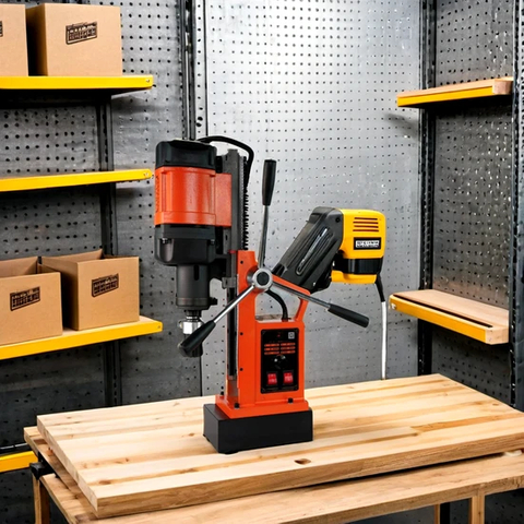 Revolutionary Magnetic Drill: Lightweight 24kg, Speed Range 200-600 Rpm