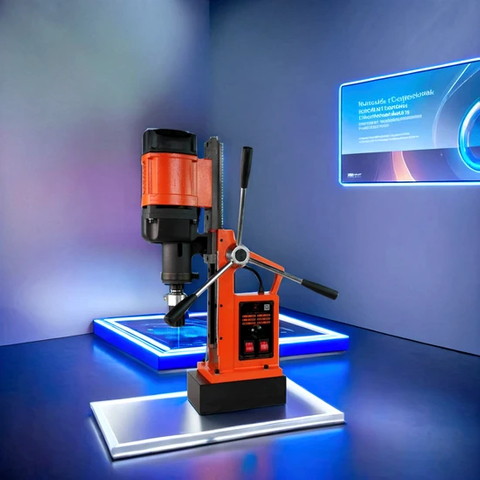 Powerful 220V Magnetic Drill with 16000n Suction Force
