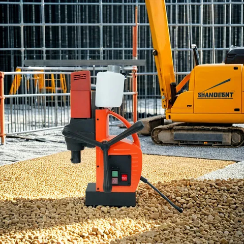 Automatic Magnet Drill with Strong Absorption and Stability