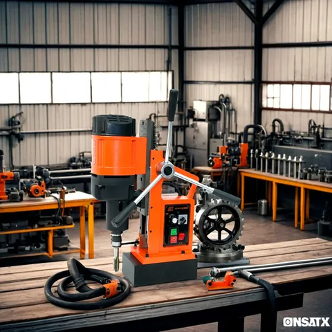 Versatile Magnetic Seat Drill with Wireless Charging Functionality 110V