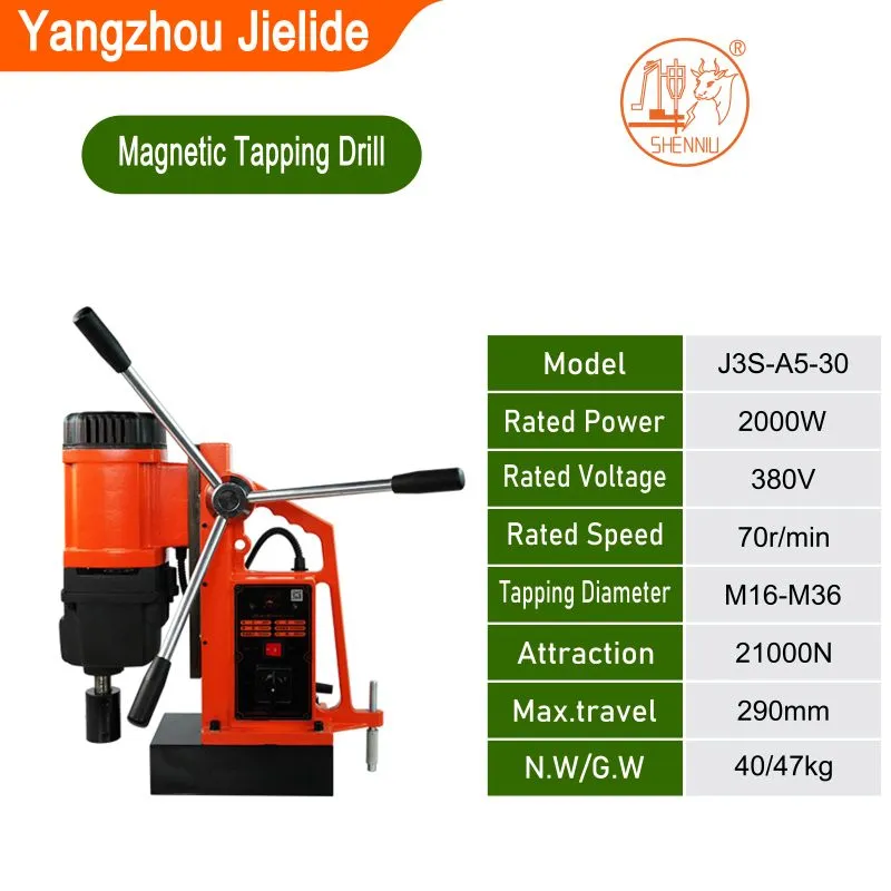 Powerful Magnetic Tapping Drill for Precision Metalworking Projects