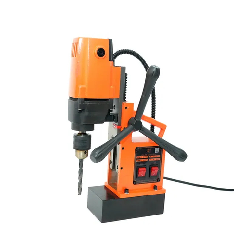 Magnetic Drill with Maximum Travel of 145mm, Available in Orange, Blue, Green