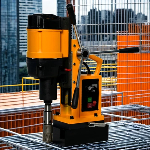 M6-M22 Magnetic Drill Rig for Efficient Tapping and Drilling 240V
