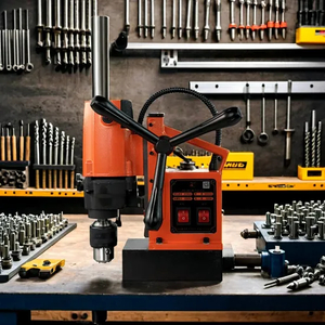 Powerful Electric Magnetic Drill Press with Annular Cutter