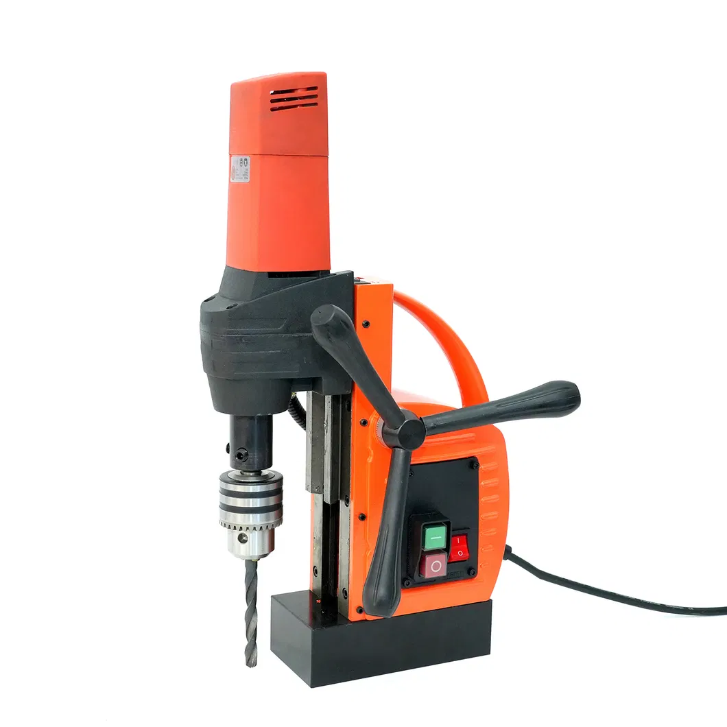 Heavy-Duty Portable Magnetic Drill with 35mm Hole Capacit