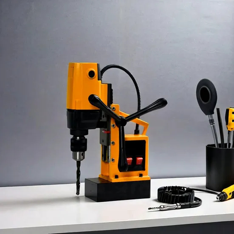 Premium Fried Dough Twists with Integrated Magnetic Base Drill 240V