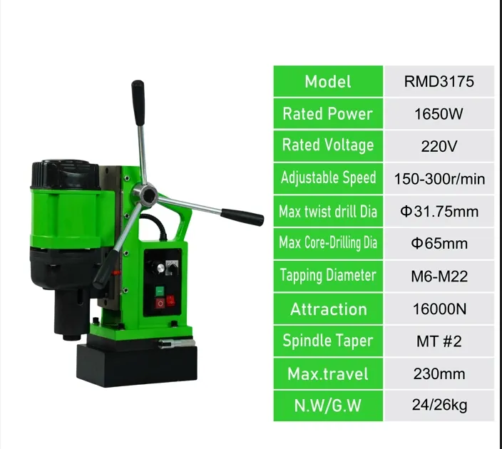 High-Performance Magnetic Seat Drill with Adjustable Speed and Power