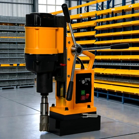 Electric Magnetic Drill Machine Industrial Heavy Duty 110V Corded Magnetic Drill