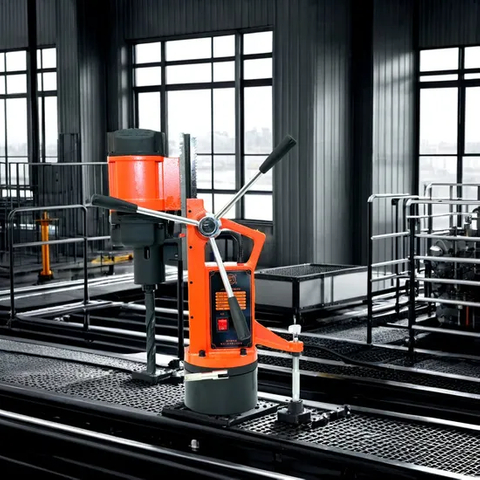 High-Performance 220V Magnetic Drill with 13mm Twist Bit