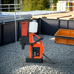 Portable Magnet Drill Engineering Machine Automatic Absorption Plate Drilling Machines Small Magnetic Seat Drill