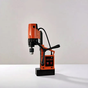 Small Electric Drill with Magnetic Base for Heavy-Duty Use