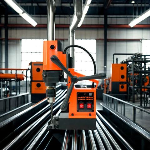 Powerful Magnetic Drill Featuring Max Travel of 145mm