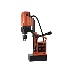 Versatile Magnetic Drill with 145mm Max Travel, Colorful Orange, Blue, Green