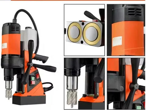 Mini Portable Magnetic Core Drill Metal Drilling Machine Magnet Base Drill