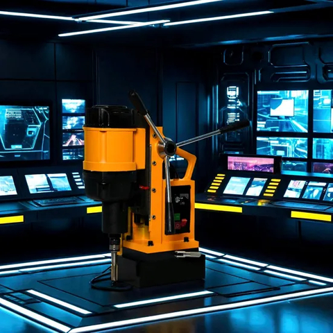 Portable Industrial Magnetic Drill for Powerful Metal Cutting 220V