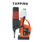 High-Power 1500W Magnetic Drill with Adjustable Speed Control