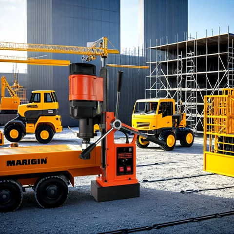 Core-Drilling Dia 50mm Portable Constant Power Magnet Magnetic Base Core Drill Machine 240V