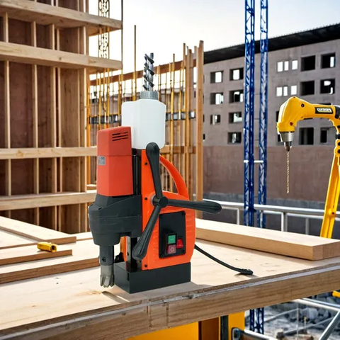High Power Portable Magnetic Drill Machine with 35mm Diameter