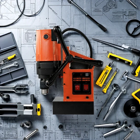 Durable Magnetic Drill, 12/13 Kgs, Color Options: Orange, Blue, Green