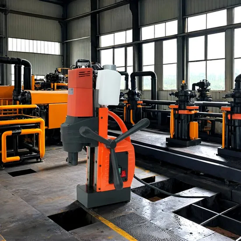 Magnetic Core Drill Machine Magnetic Drill Press 1100W Electric Bench Drilling Rig Machine 110V