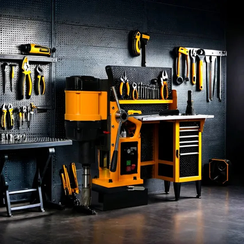 Magnetic Drill with Chuck, Bit According to Your Requirement 240V