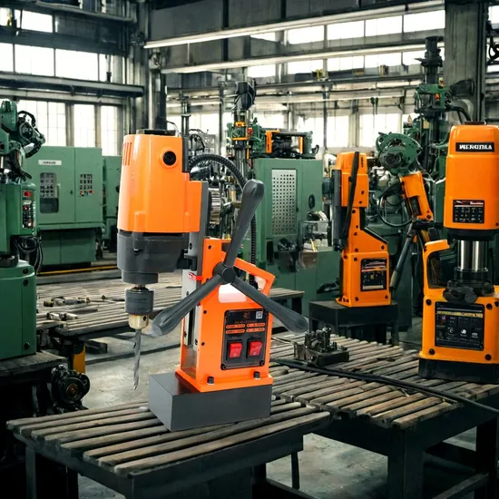 Portable Magnetic Core Drill Machine for Precision Metalwork